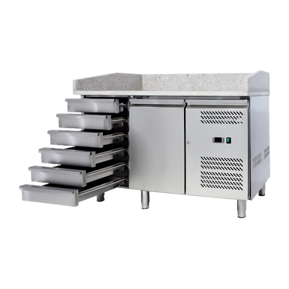 MESA REFRIGERADA PARA MASAS 01 PUERTA