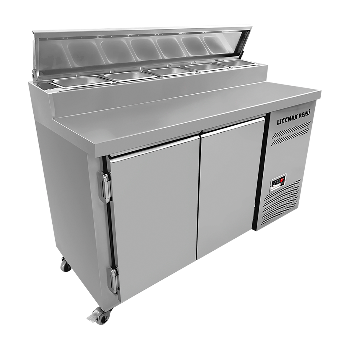 MESA REFRIGERADA DE PREPARACIÓN 02 PUERTAS